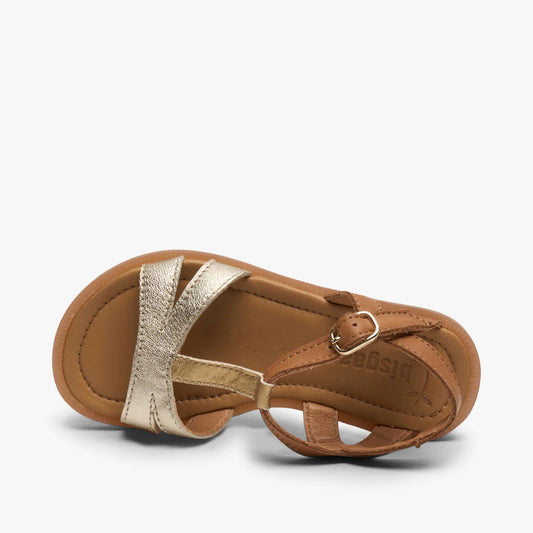 BISGAARD CAMILLE Caramel sandales / nu pieds