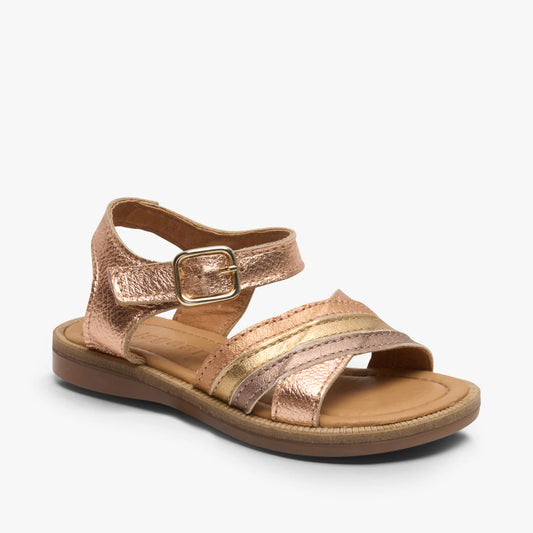 BISGAARD CIRKELINE Rose Gold sandales / nu pieds