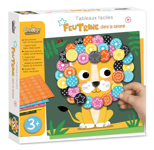 Feutrine "Dans la savane"