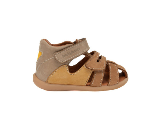 BABYBOTTE GLADIATOR Beige sandales nu pieds