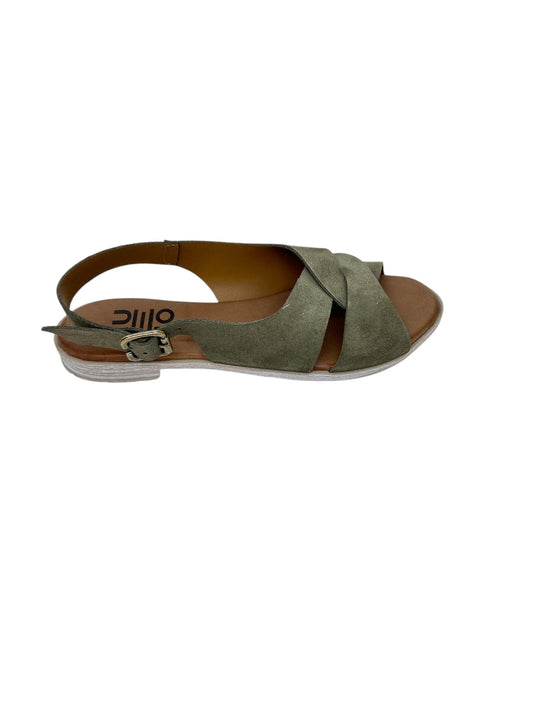 Sandales / Nu Pieds adulte 37 BUENO 3018 Kaki nu-pieds sandales