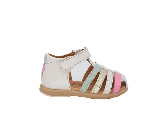 BABYBOTTE TERIYAKI Perle Ivoire sandales nu pieds