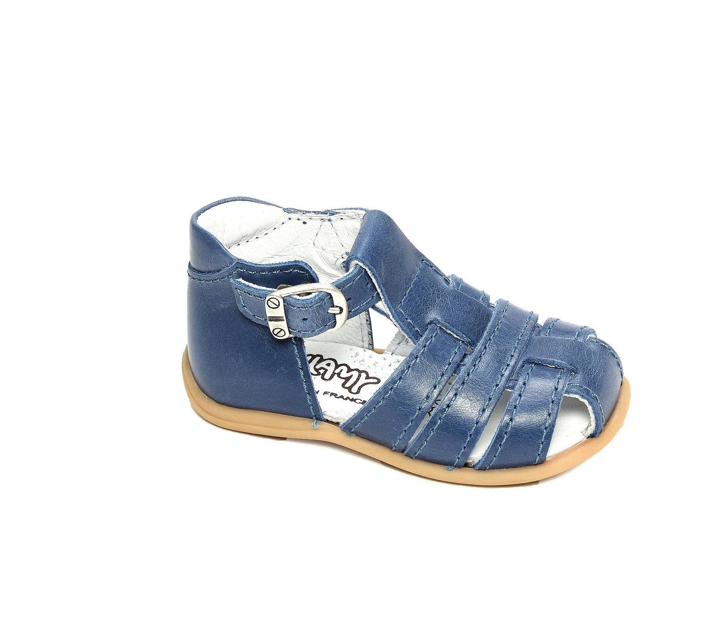 BELLAMY RIC Bleu Sandales Nu Pieds