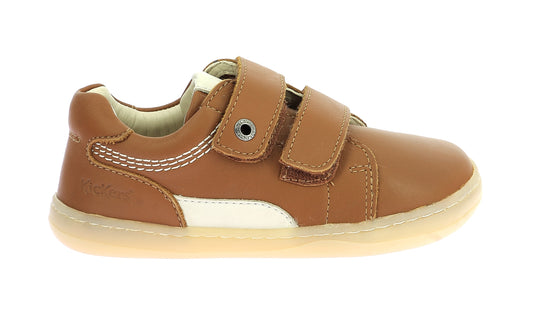 KICKERS KICKBOOST Camel sneakers barefoot