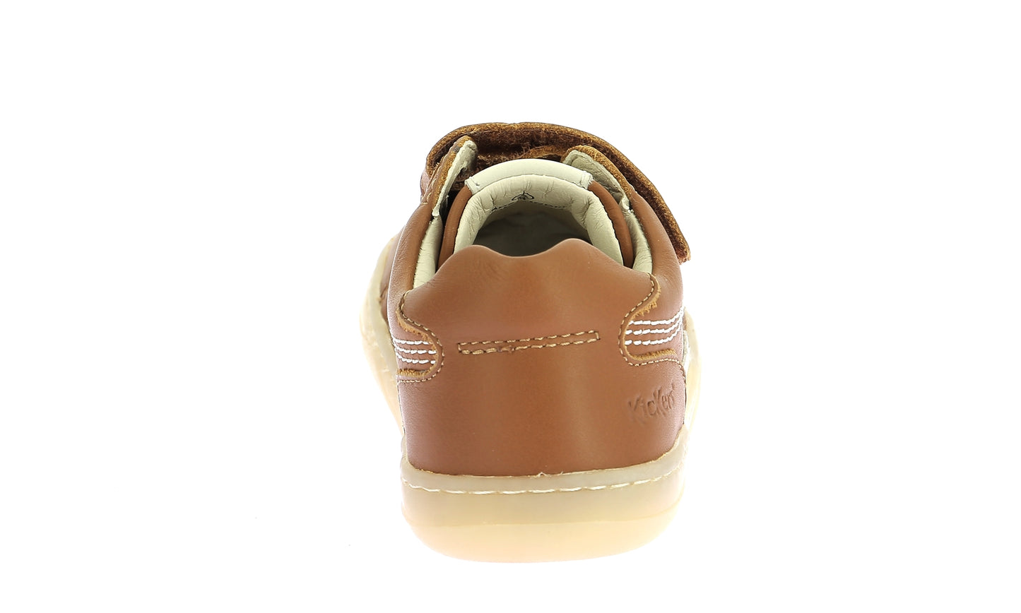 KICKERS KICKBOOST Camel sneakers barefoot