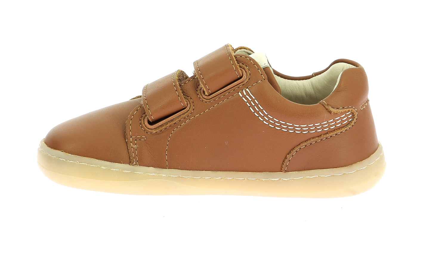 KICKERS KICKBOOST Camel sneakers barefoot