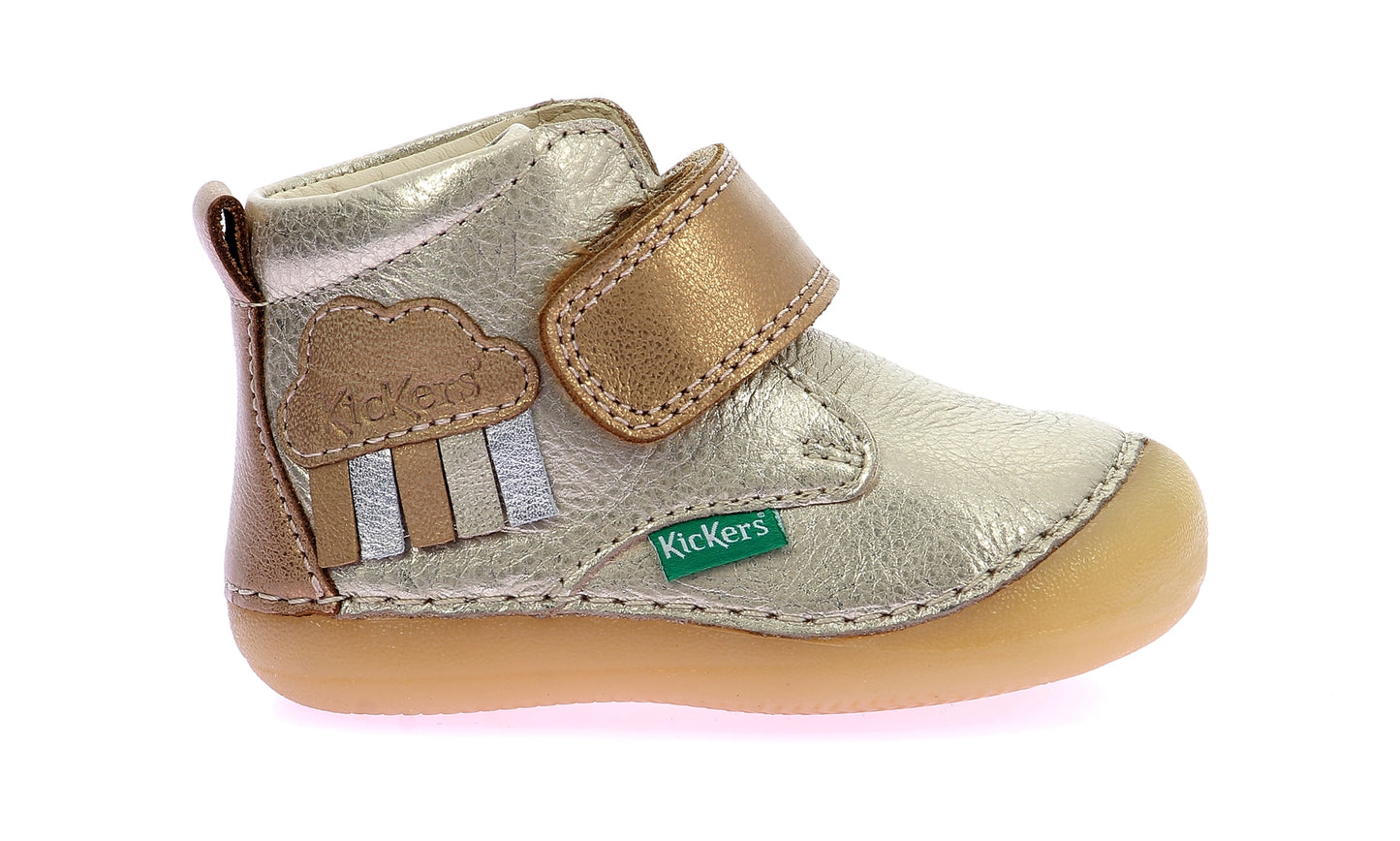 KICKERS SABIO Beige Nuage bottillons premarche