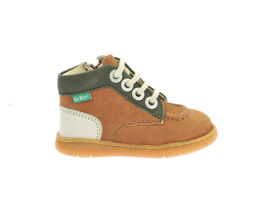 Chaussures Hautes/Botillons 22 KICKERS KICKONIC Camel bottillons Premiers pas 3616432481767