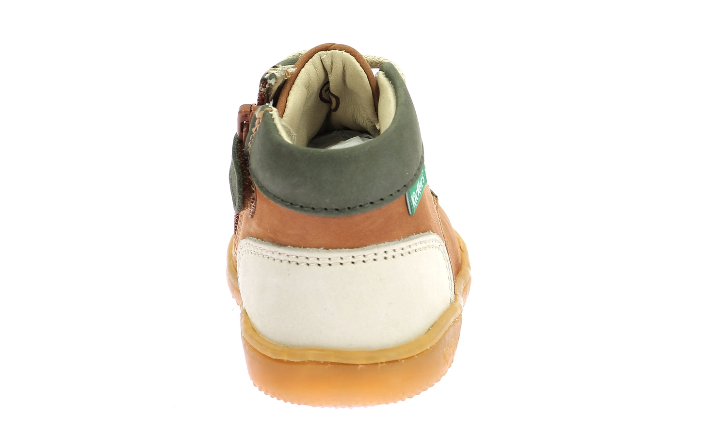 KICKERS KICKONIC Camel bottillons Premiers pas