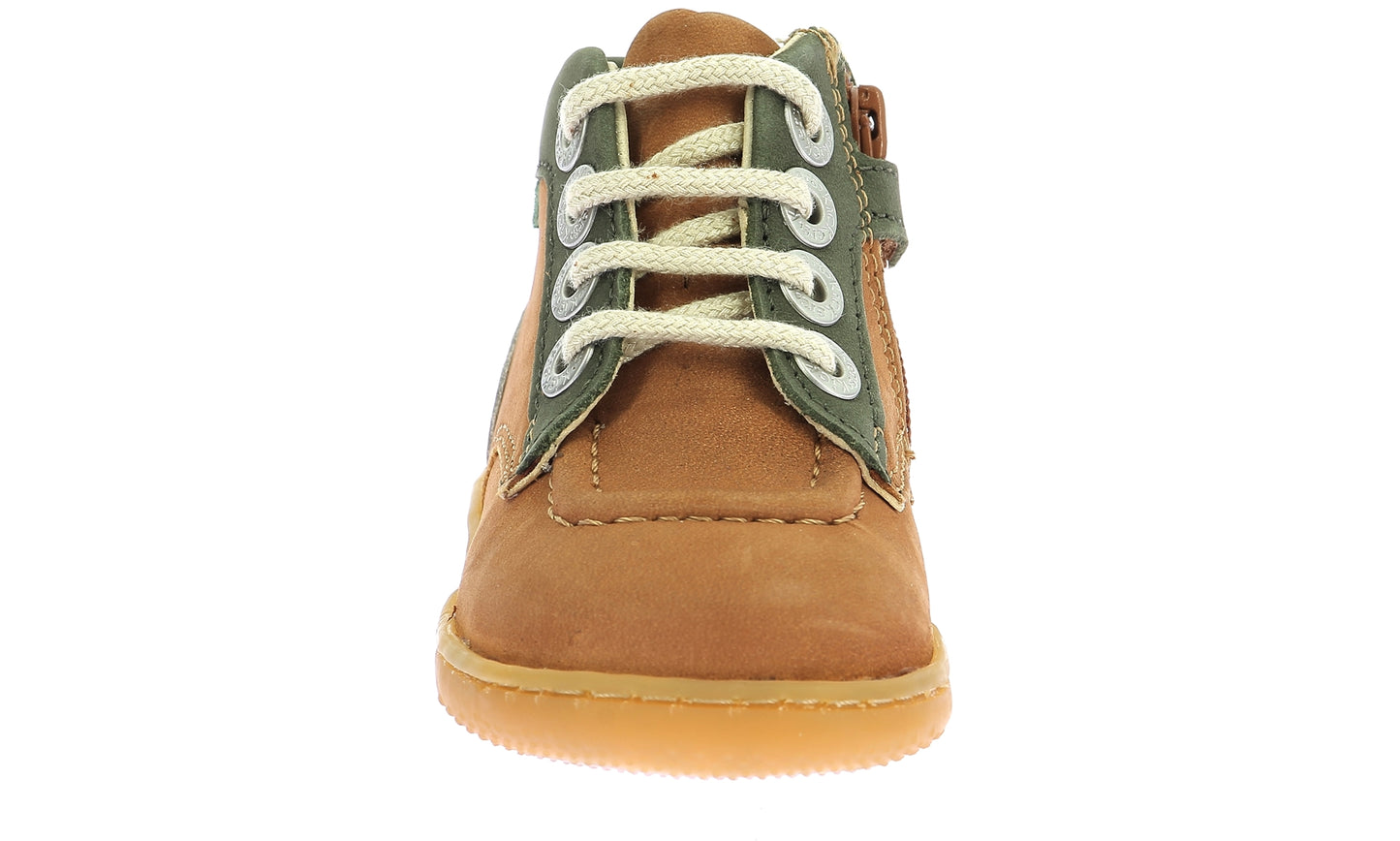 KICKERS KICKONIC Camel bottillons Premiers pas