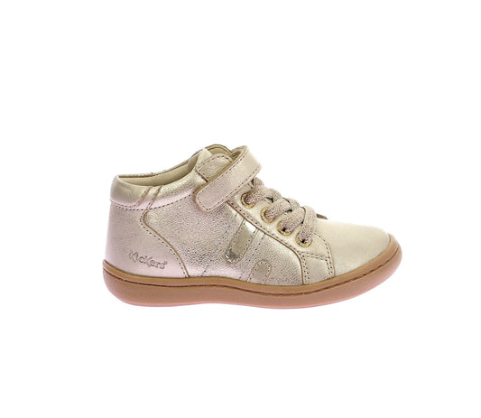Chaussures Hautes/Botillons 31 KICKERS KICKPOMID Champagne Baskets/Sneakers 3616432379668