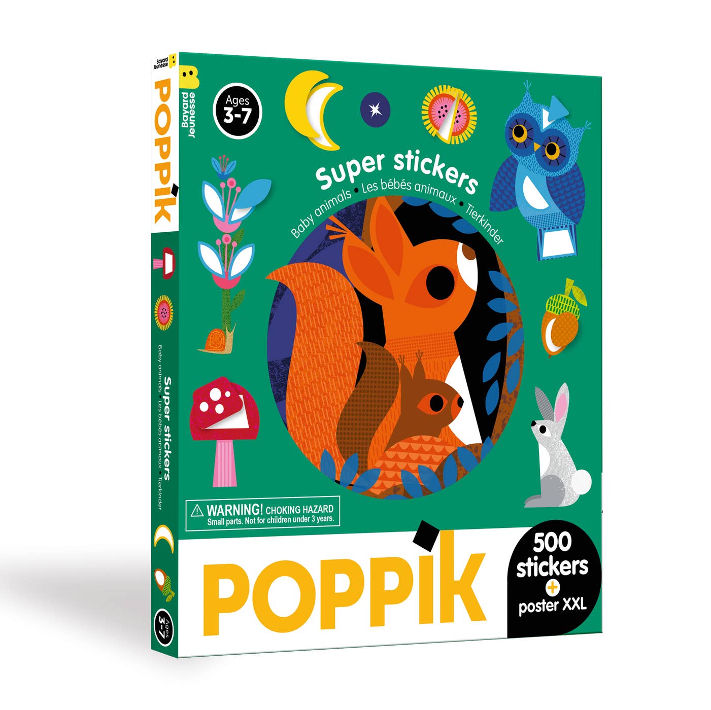 BOX D ACTIVITES EN STCKERS LES BEBES ANIMAUX