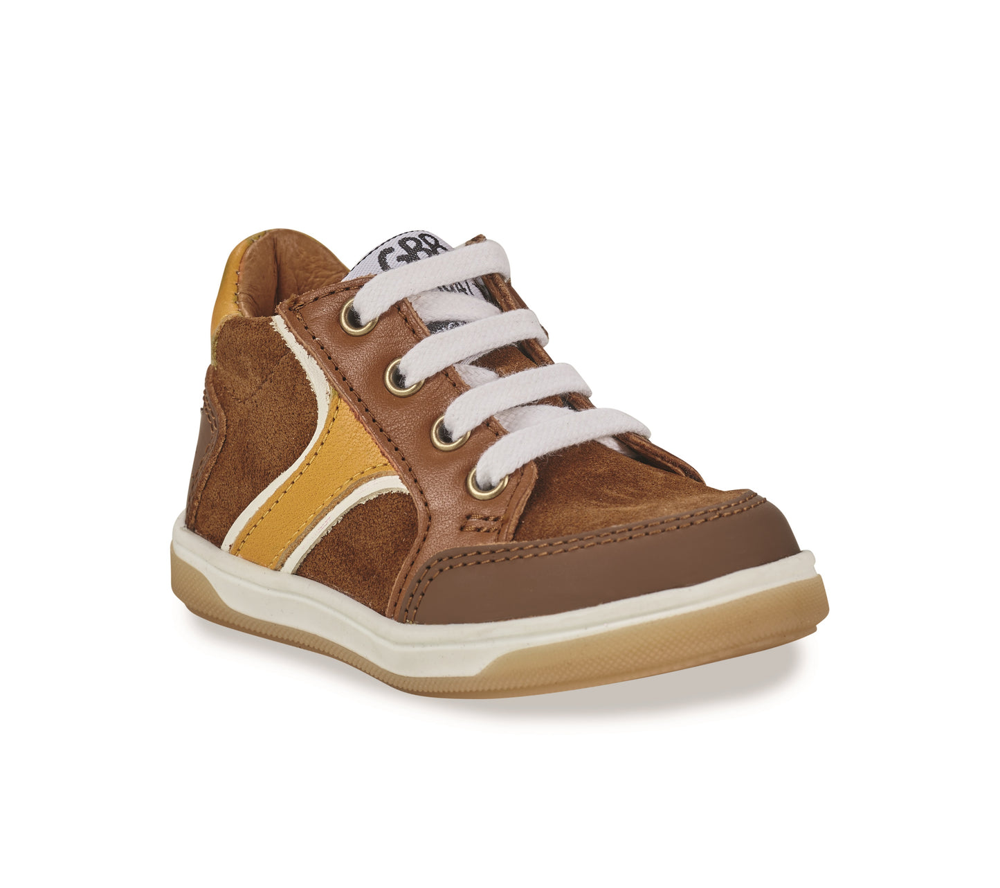 GBB TIAGO Cognac Bottillons Chaussures Hautes