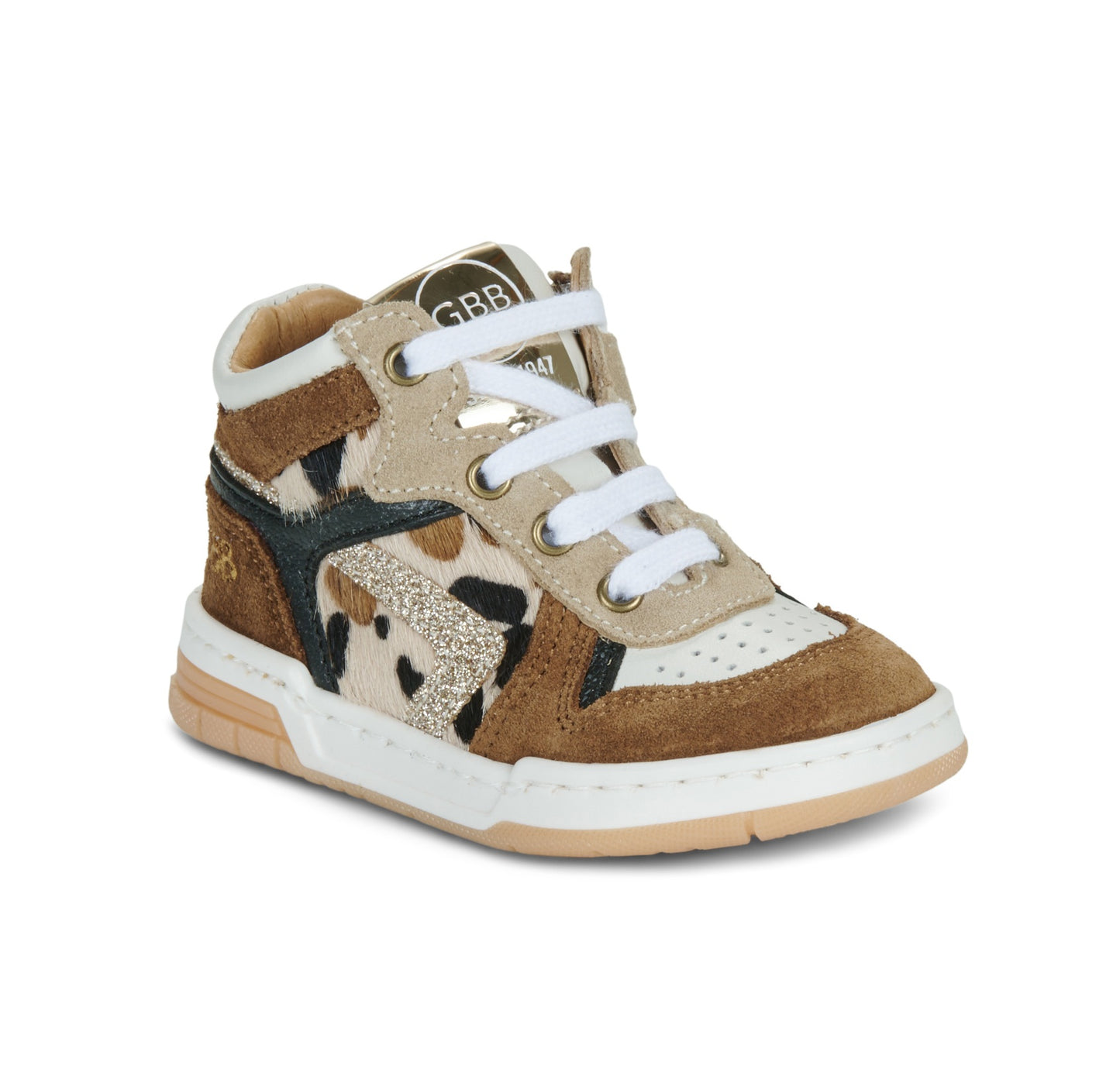GBB AZELIE Camel Poney Chaussures Hautes