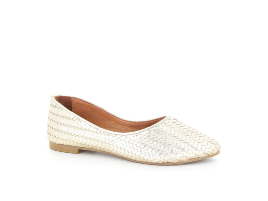 chaussure adulte SANTA FE ARIELLE Or Ballerines