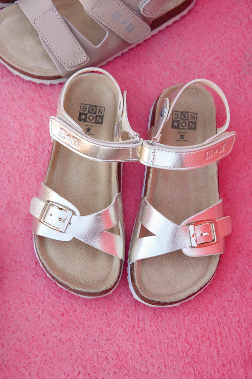 BONTON MEMO SWEET Blush Sandales Nu-pieds