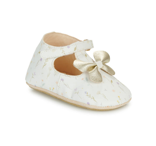 EZPZ Easy Peasy My Lillyp Papillon Blanc Imp chaussons cuir ballerine