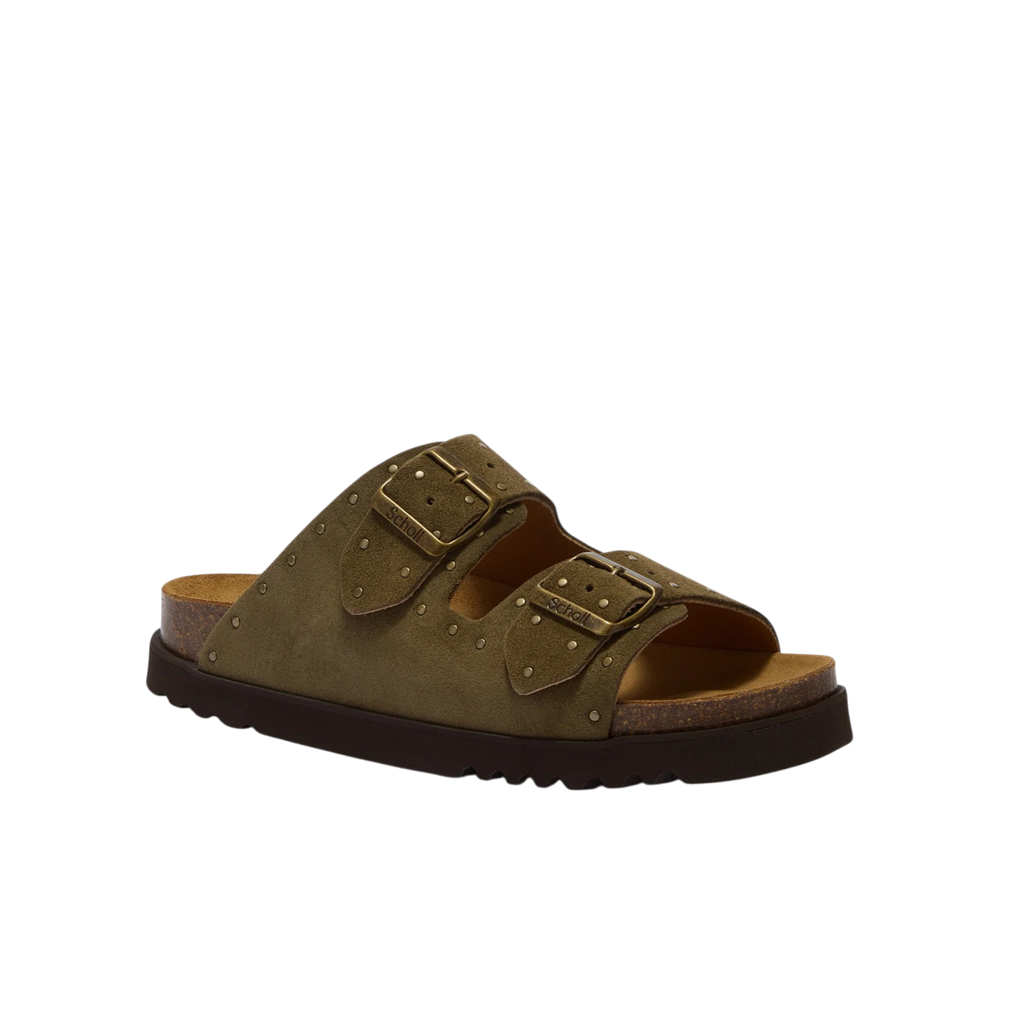 SCHOLL BEATRIZ Kaki Sandales Nu-Pieds