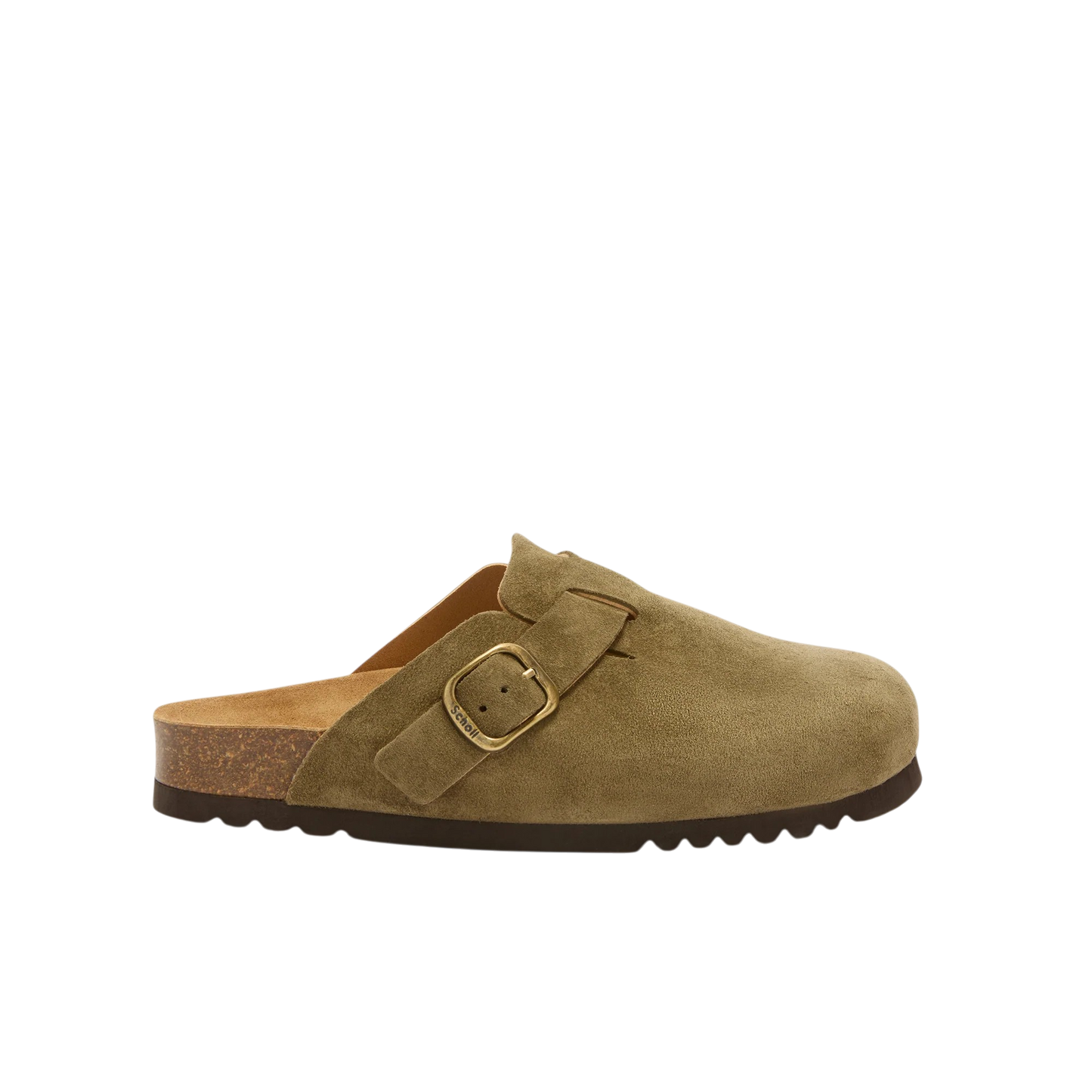 SCHOLL FAE Kaki Sandales Nu-Pieds