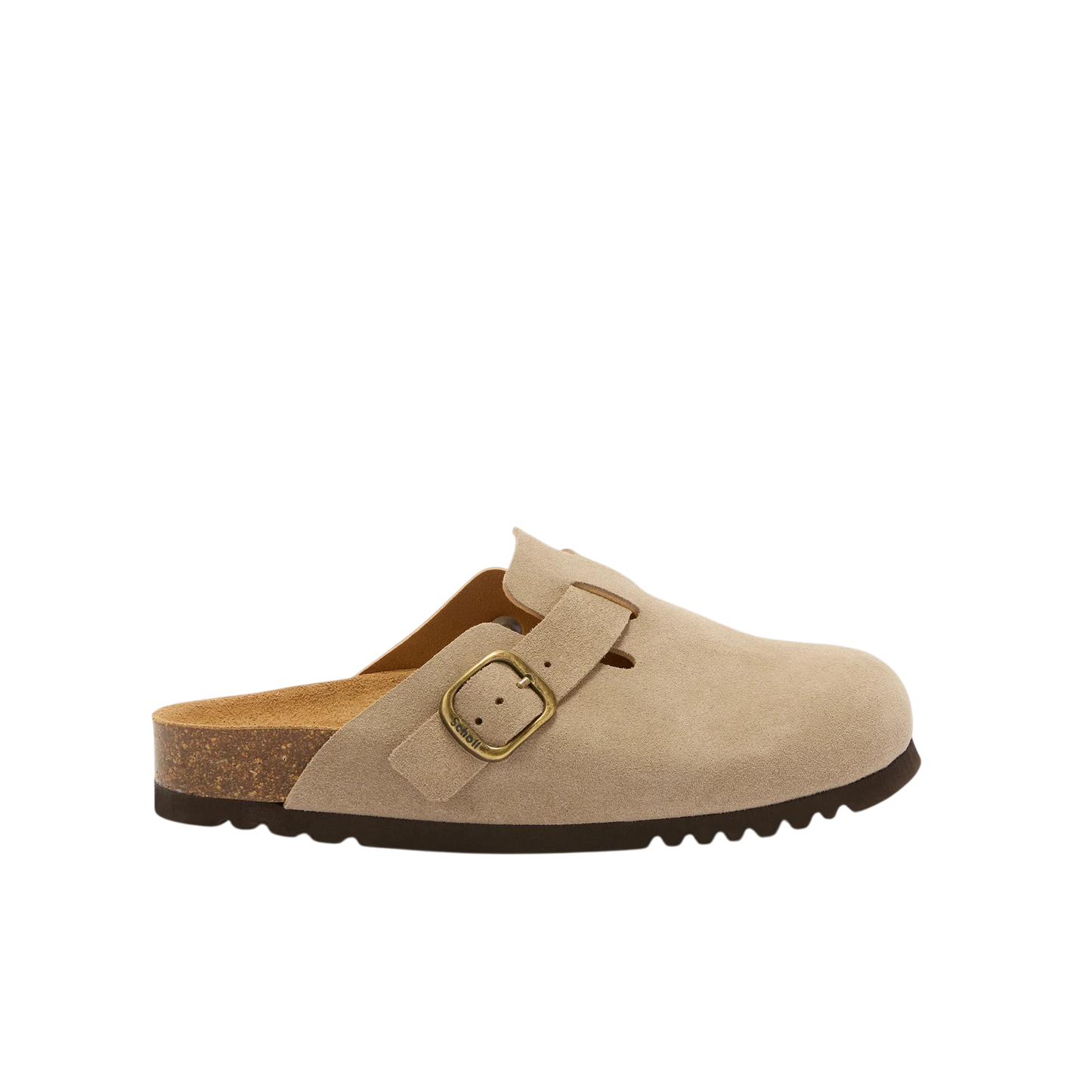 SCHOLL FAE Dark Beige Sandales Nu-Pieds
