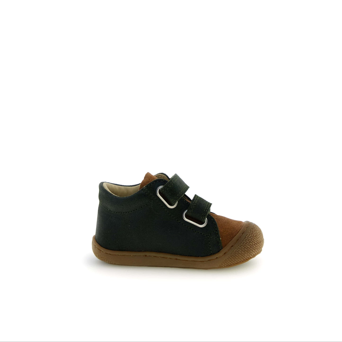 NATURINO COCOON Velcro Forest Cuoio bottillons Premiers Pas