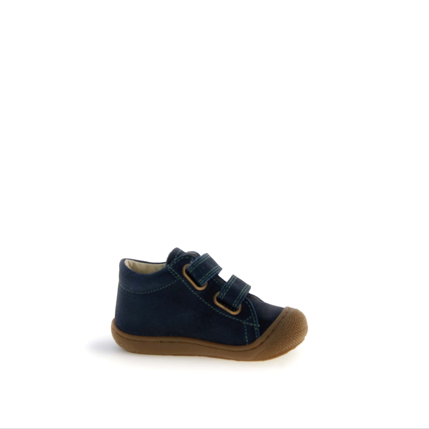 NATURINO COCOON Velcro Navy Olive bottillons Premiers Pas