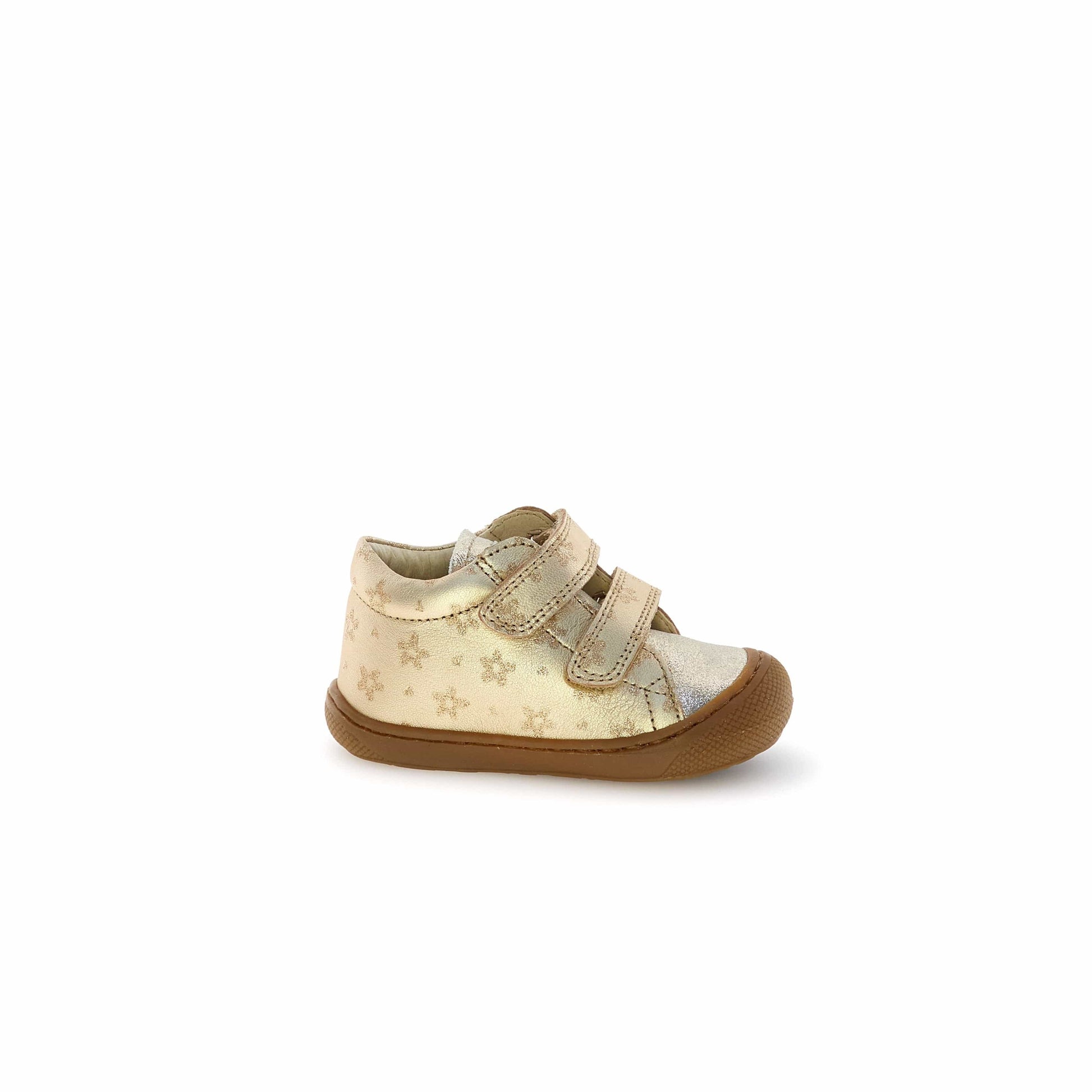 Pré marche NATURINO COCOON VL Jasmine Platinium chaussures bottillons premiers pas