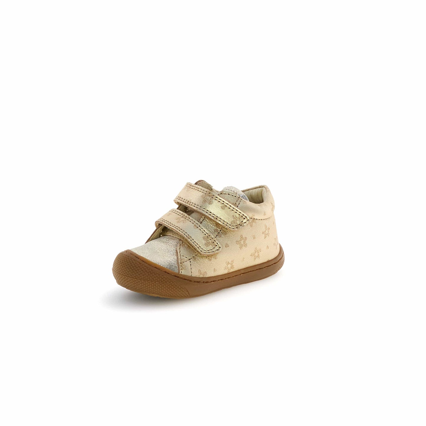 Pré marche NATURINO COCOON VL Jasmine Platinium chaussures bottillons premiers pas