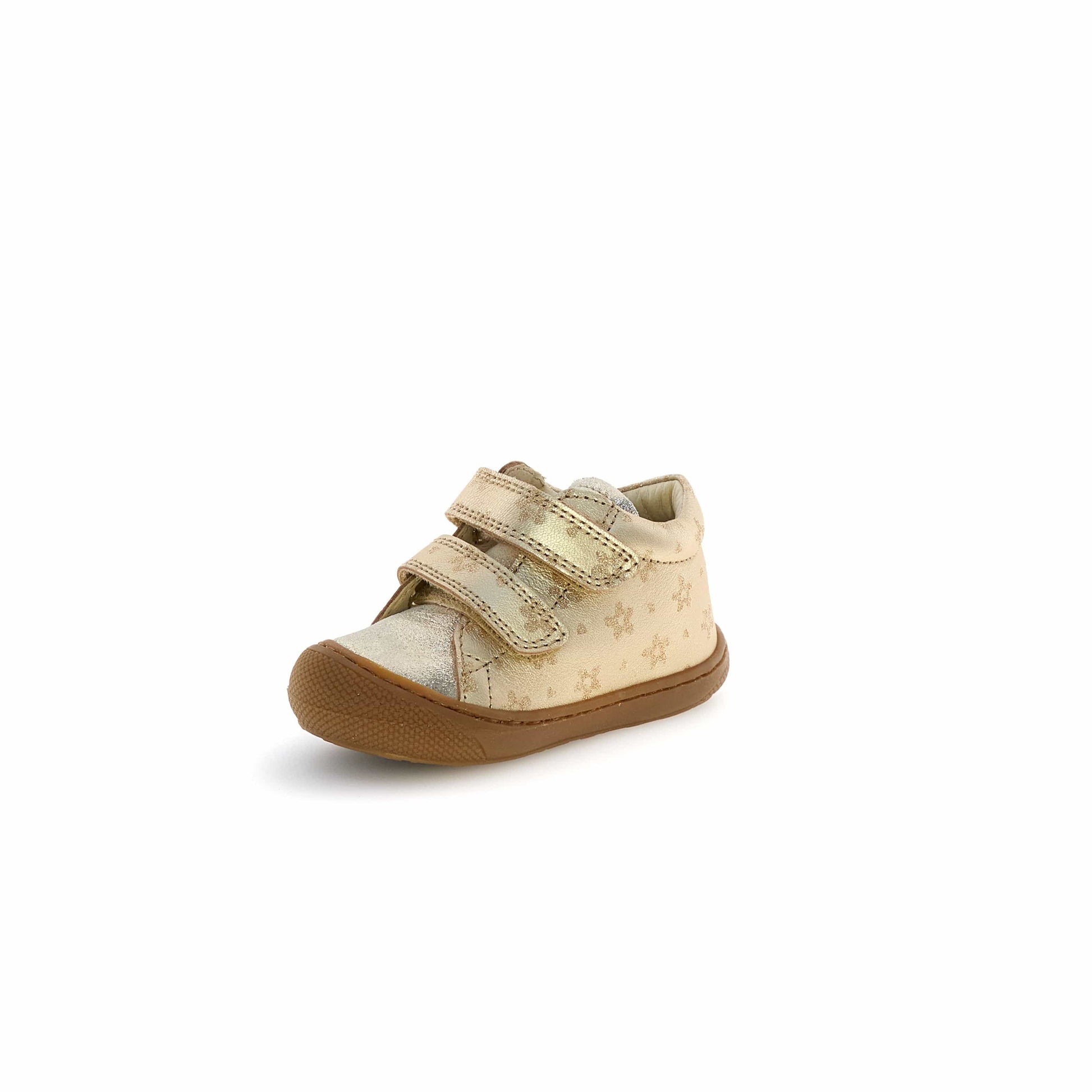Pré marche NATURINO COCOON VL Jasmine Platinium chaussures bottillons premiers pas