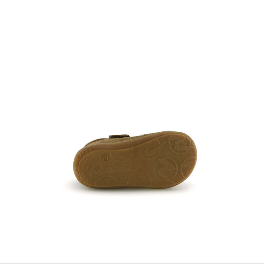 Pré marche 20 NATURINO COCOON ZIP Light Brown militare  bottillons Premiers Pas 8053477696322