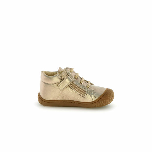 Chaussures Hautes/Botillons NATURINO COCOON ZIP pebbled cipria bottillons