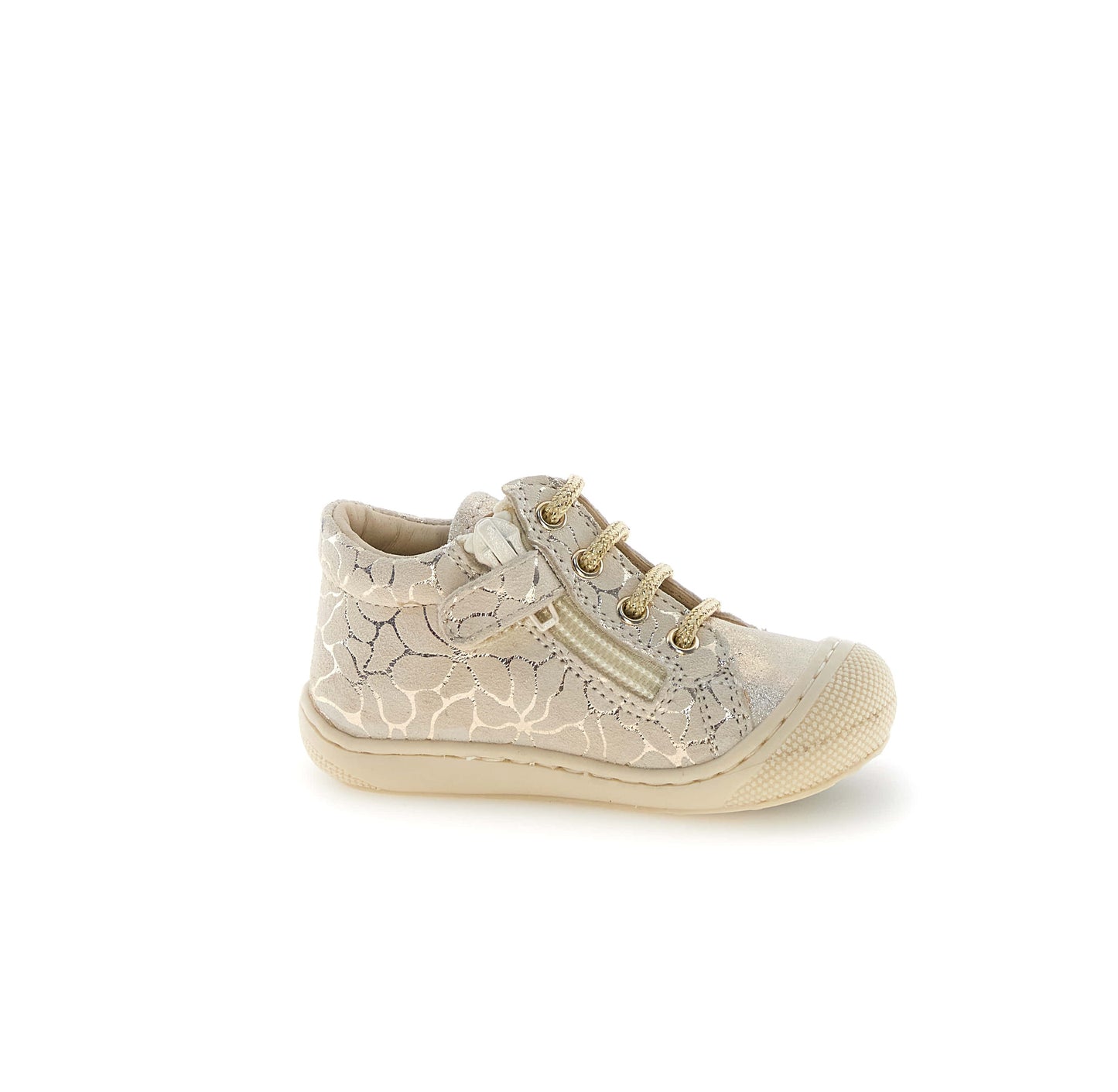 NATURINO COCOON zip Ninfea Beige Platinum bottillons