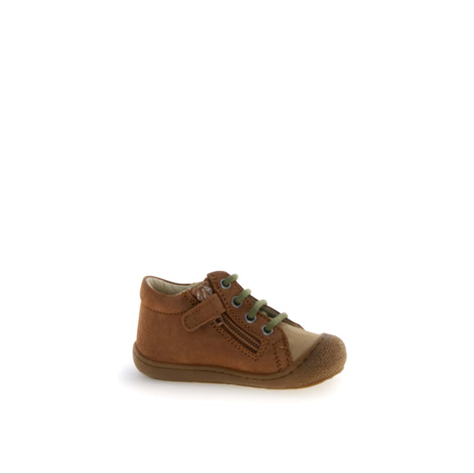 NATURINO COCOON ZIP Brown Sand premiers pas