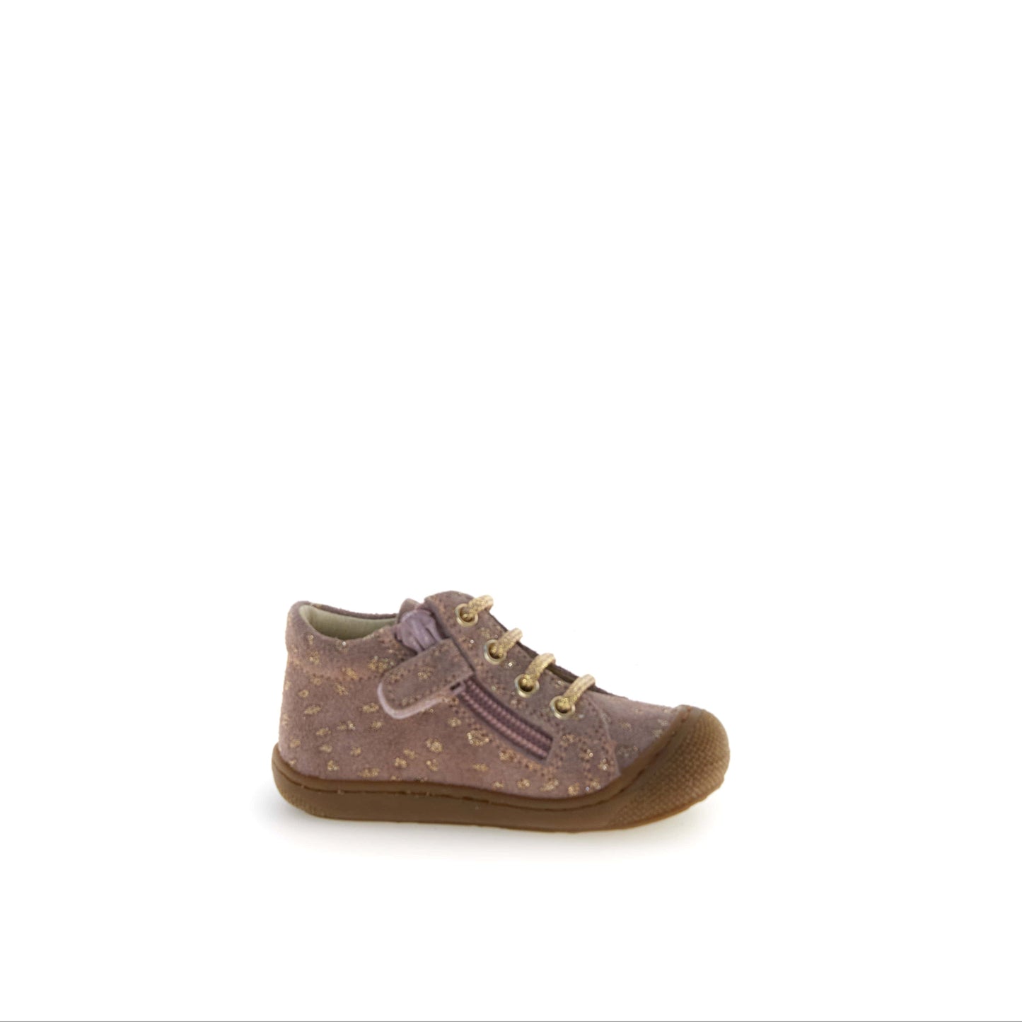 NATURINO COCOON ZIP Cerbiatto Rose Platinum premiers pas