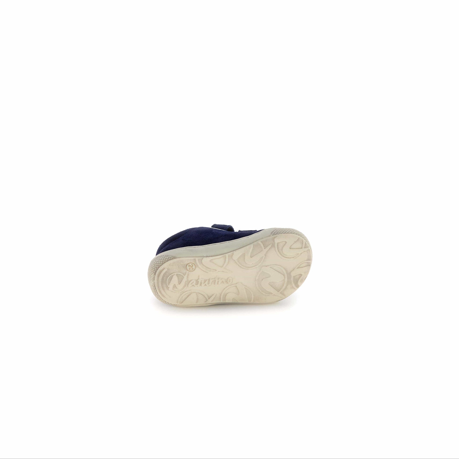Pré marche NATURINO KOLDE Velcro Navy Grass bottillons Premiers Pas