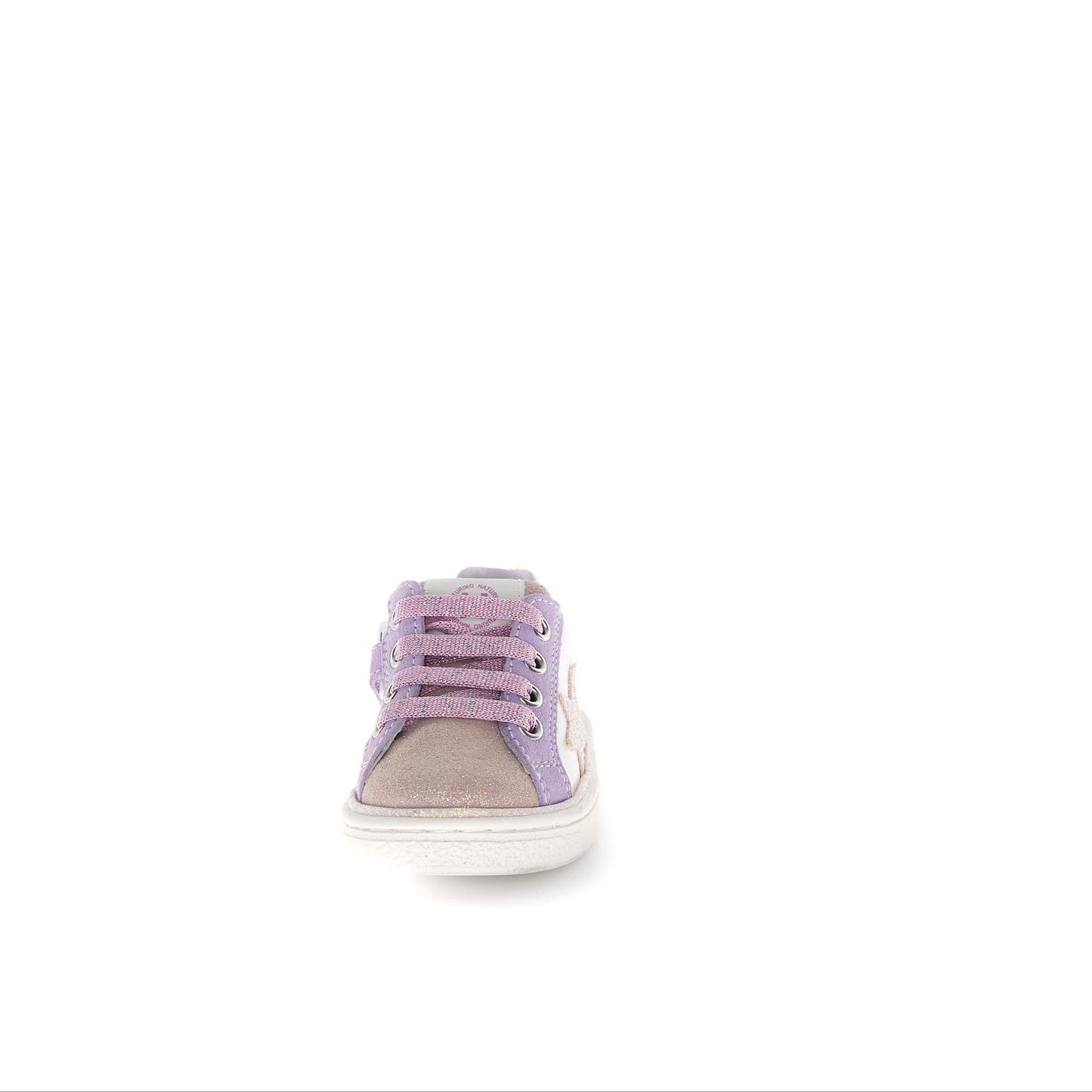 NATURINO PINN ZIP Pink White Lily chaussures Basses Baskets