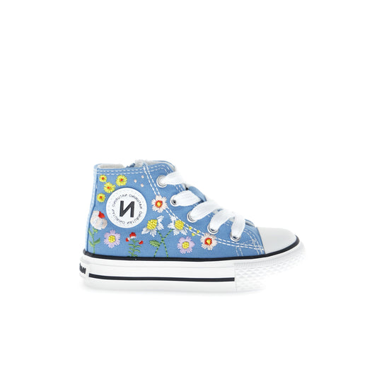 NATURINO YLFAS Emb Flower Jeans Toiles