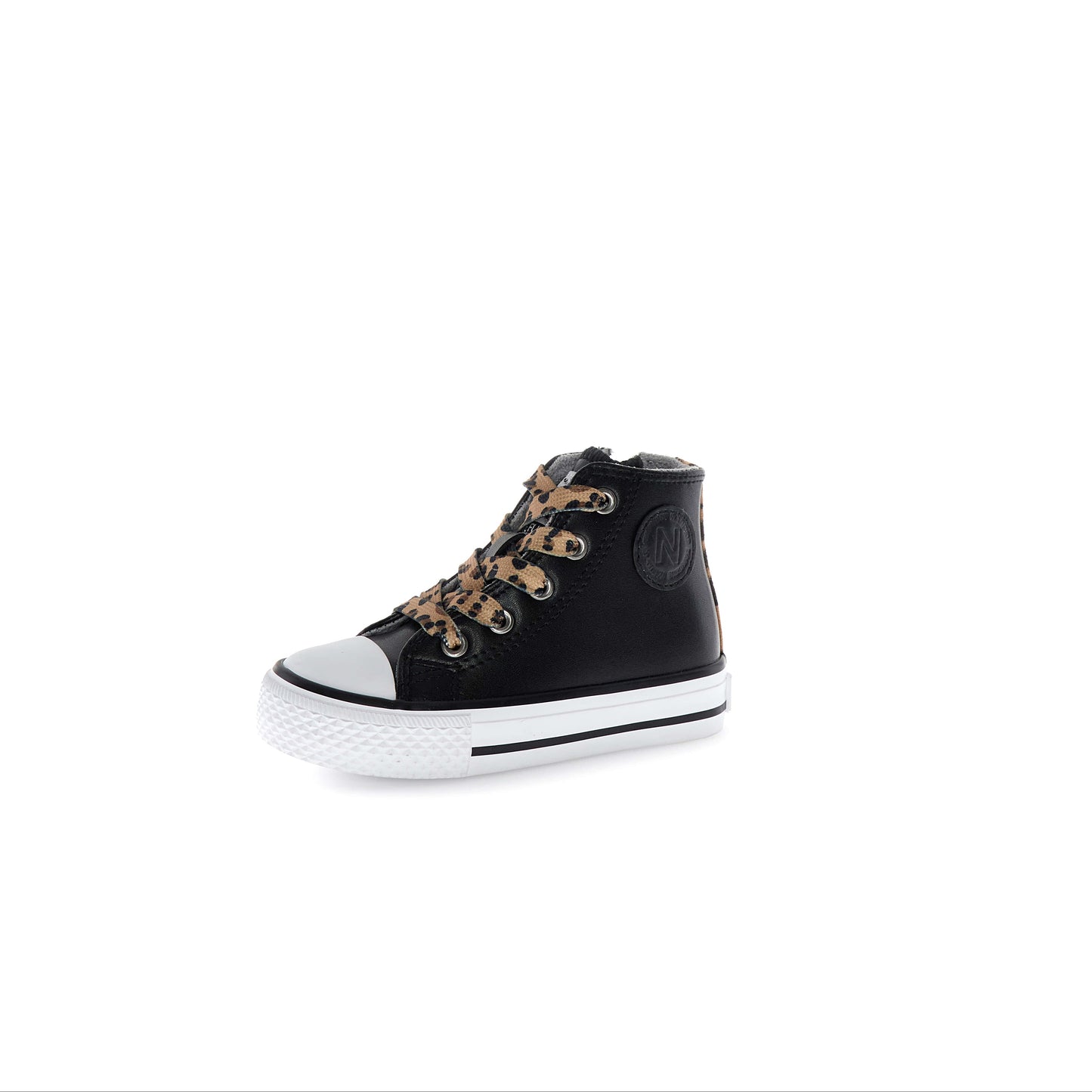 NATURINO YLFAS Leo Black Brown Tennis Haut