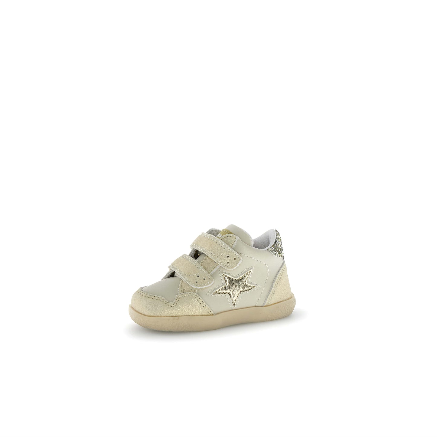 FALCOTTO ALNOITE HIGH Glitter Platinum milk Chaussures hautes Bottillons