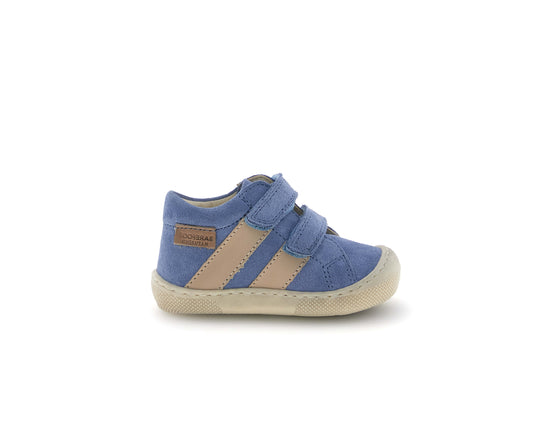 NATURINO SABBY VL Bone Celeste Beige bottillons barefoot