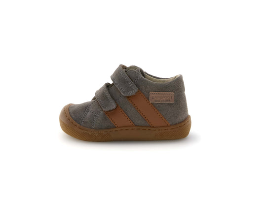 NATURINO SABBY VL Mud Cognac bottillons premiers pas premarche barefoot