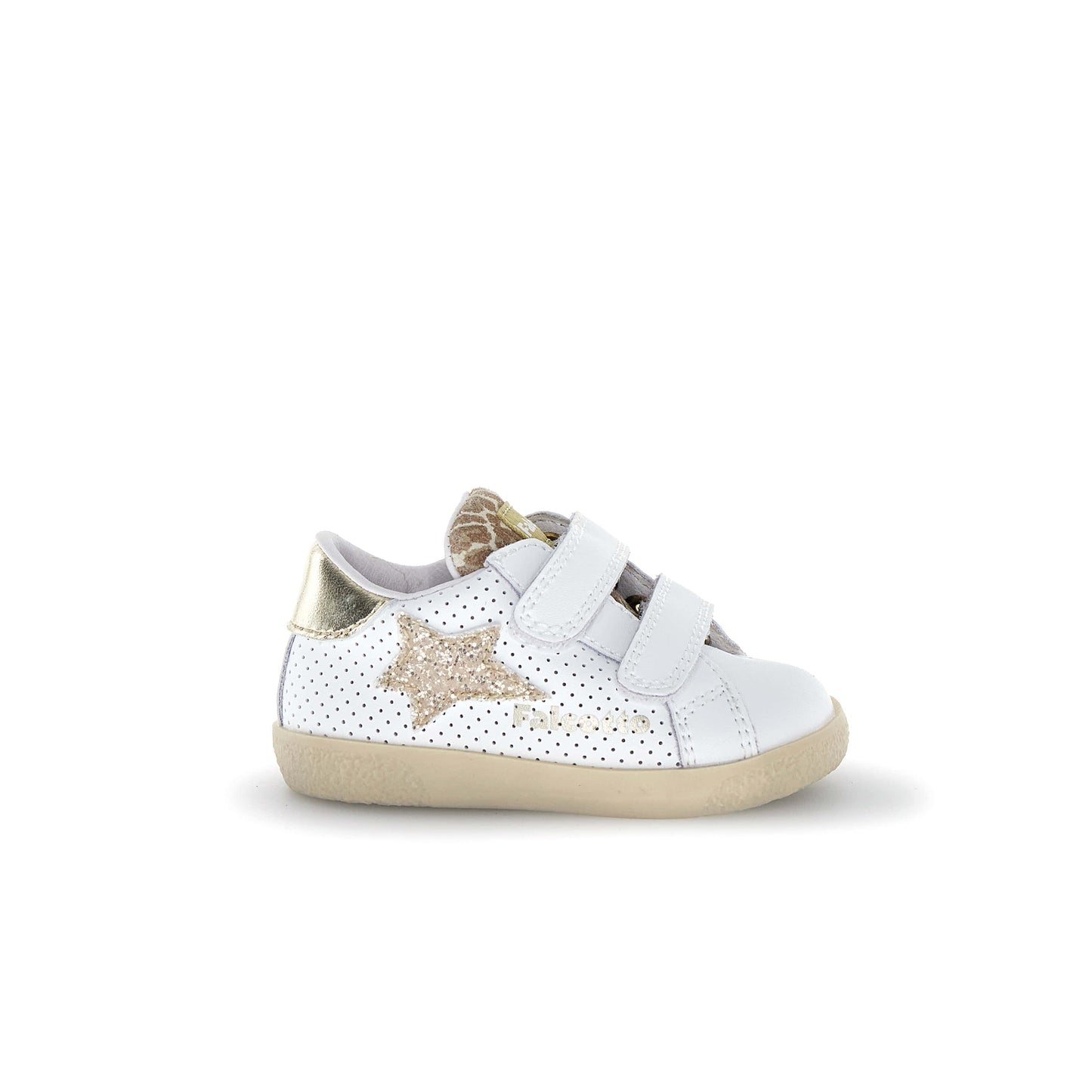 FALCOTTO ALNOITE VL Glitter White Chaussures Basses Baskets