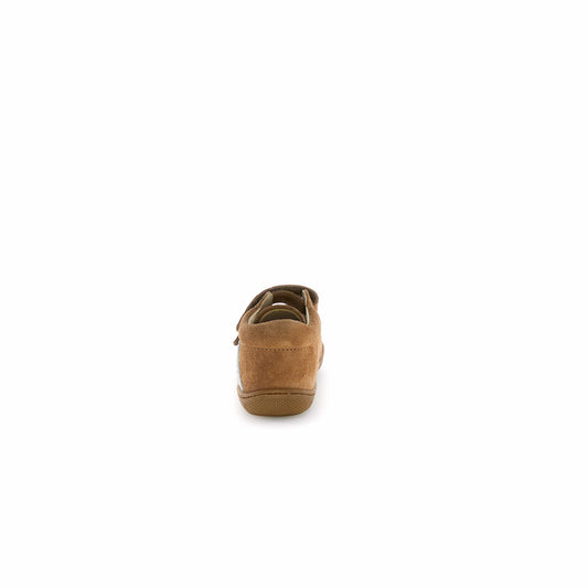 Pré marche NATURINO MACKS Velcro Brown Milk bottillons