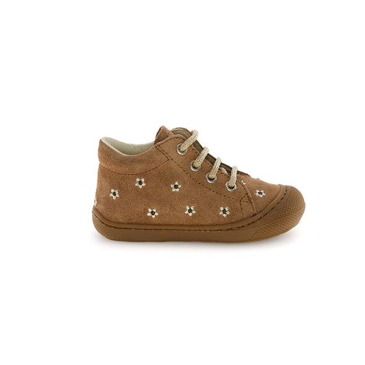 Chaussures Hautes/Botillons NATURINO COCOON Daisies Brown Platinium chaussures bottillons 1ers Pas
