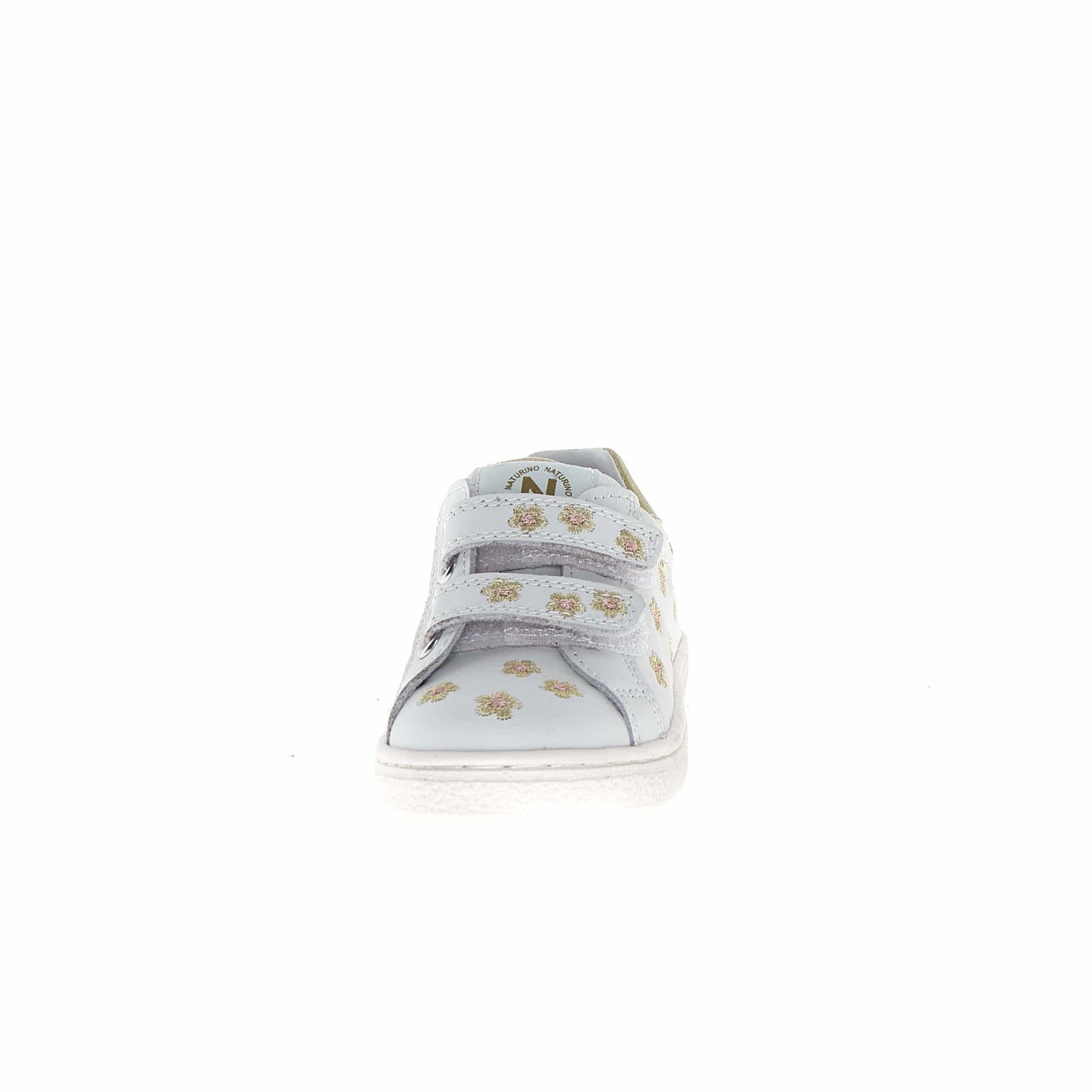 Chaussures Basses/Baskets/Sneakers NATURINO PHARDY VL daisies white platiium chaussures Basses Baskets