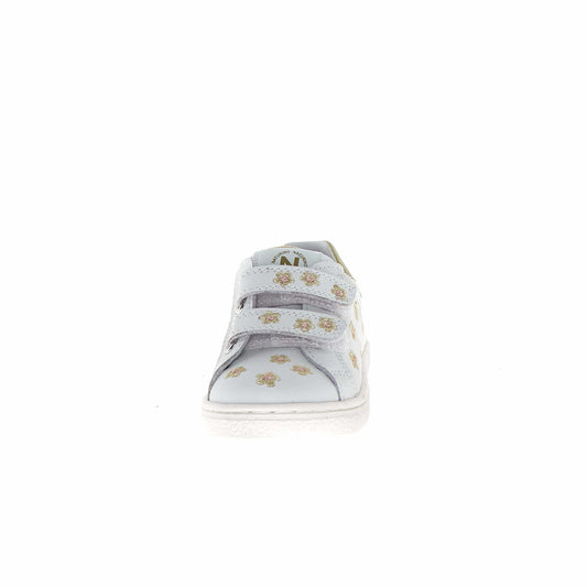 Chaussures Basses/Baskets/Sneakers NATURINO PHARDY VL daisies white platiium chaussures Basses Baskets