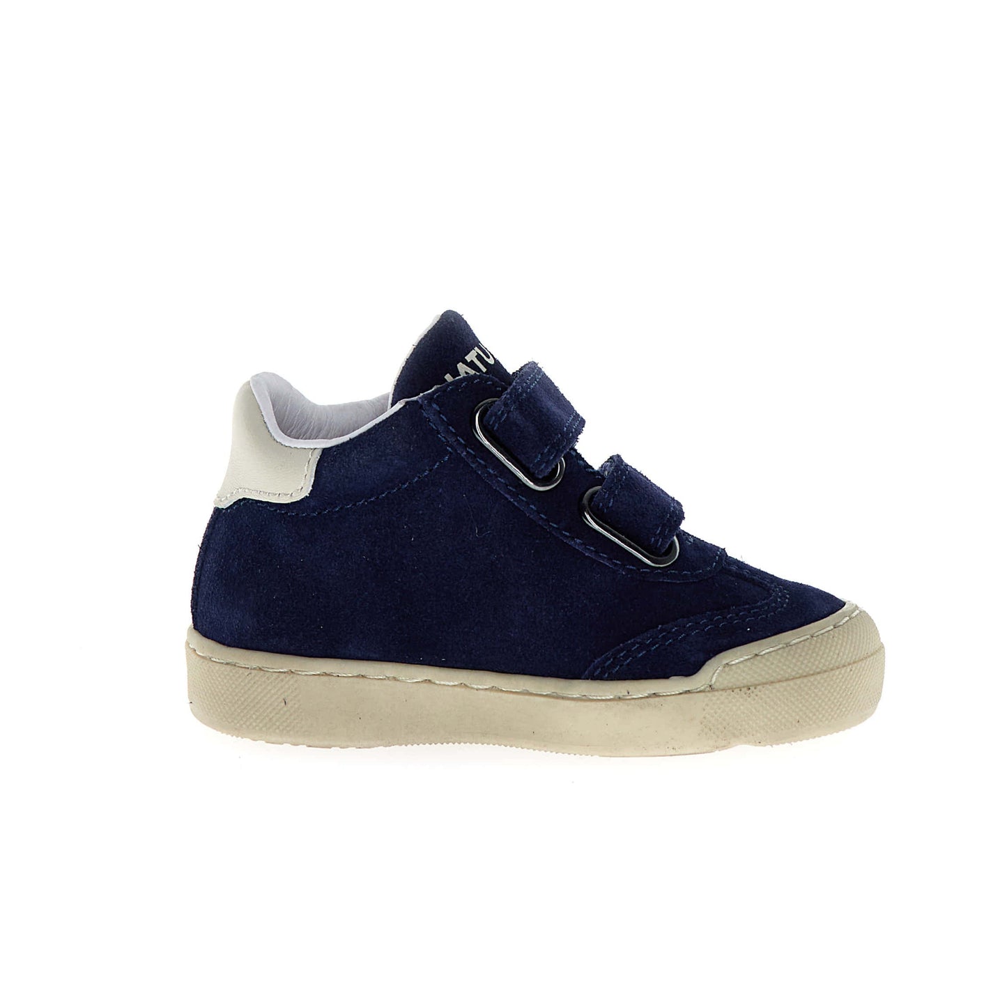 NATURINO RIBY High VL Navy Celeste Calf White Platinium Baskets