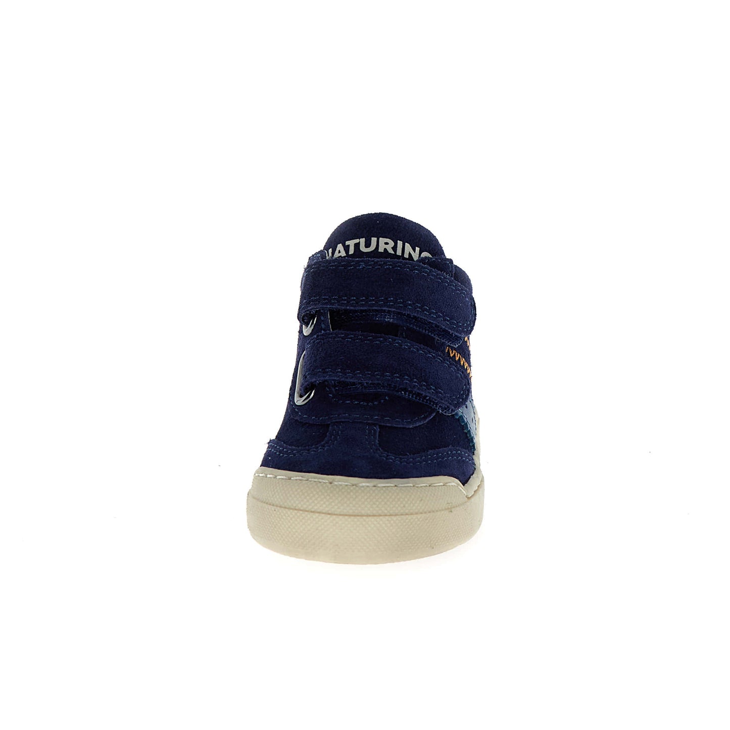 NATURINO RIBY High VL Navy Celeste Calf White Platinium Baskets