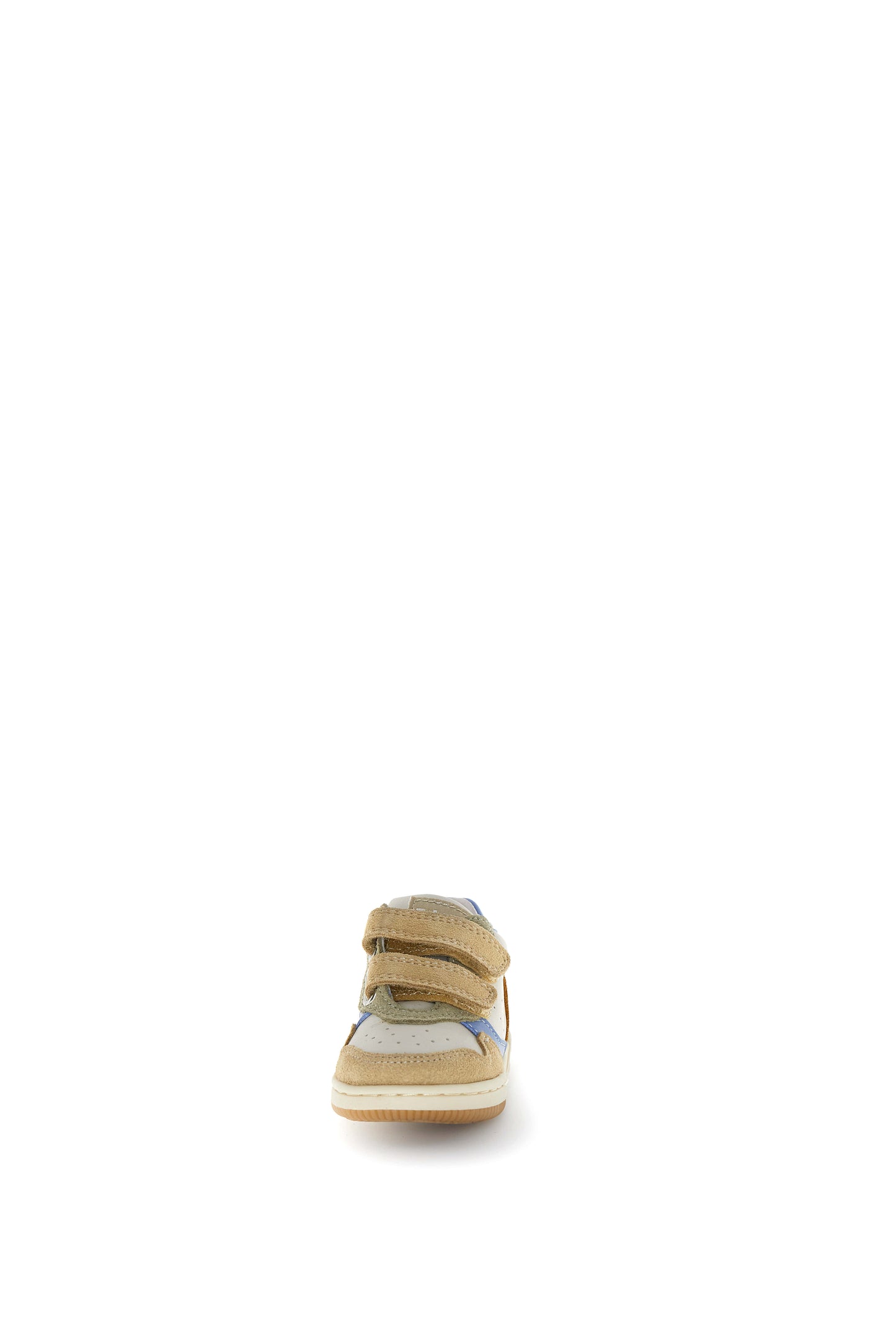 FALCOTTO KLIP Sand Milk Celeste Baskets cuir