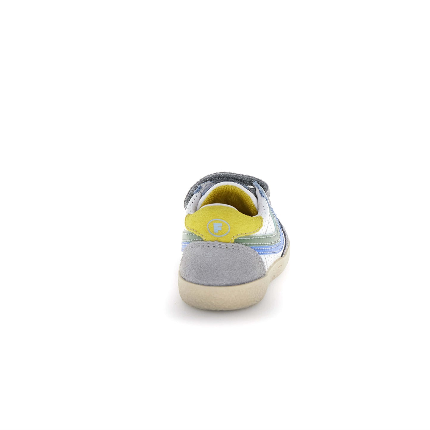 FALCOTTO THYREN Gris Blanc Baskets Cuir